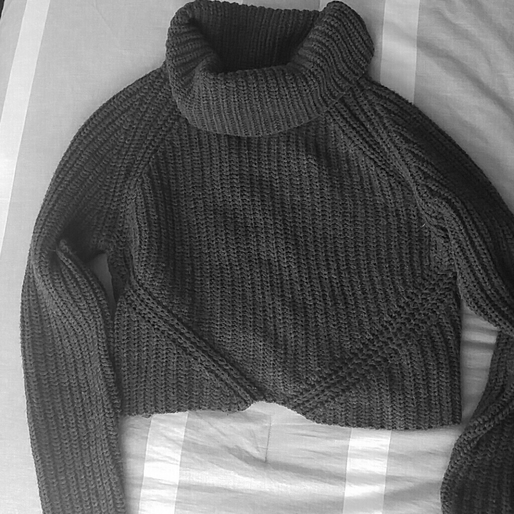 Crop Winter Sweater